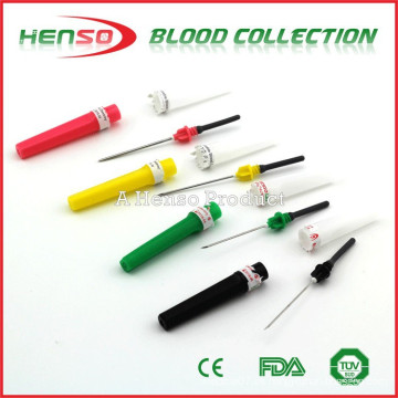 Henso 18g 20g 21g 22g 23g Colección de sangre Aguja